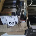 01 LOTE COM GRANDE QUANTIDADE DE CD E DVD. (NO ESTADO) ATENÇÃO! FAZER A VISITAÇÃO ANTES DE ARREMATAR, NÃO SABEMOS SE FUNCIONA, LEILÃO NÃO TEM GARANTIA E NEM DEVOLUÇÃO, SUJEITO A POSSÍVEIS AVARIAS VISÍVEIS/OCULTAS E/OU AUSÊNCIA DE COMPONENTES.