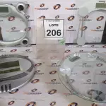 04 BALANÇAS CORPORAIS. (NO ESTADO) ATENÇÃO! FAZER A VISITAÇÃO ANTES DE ARREMATAR, NÃO SABEMOS SE FUNCIONA, LEILÃO NÃO TEM GARANTIA E NEM DEVOLUÇÃO, SUJEITO A POSSÍVEIS AVARIAS VISÍVEIS/OCULTAS E/OU AUSÊNCIA DE COMPONENTES.