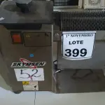 01 MÁQUINA AMACIADORA DE BIFE MARCA SKYMSEN. (NO ESTADO) ATENÇÃO! FAZER A VISITAÇÃO ANTES DE ARREMATAR, NÃO SABEMOS SE FUNCIONA, LEILÃO NÃO TEM GARANTIA E NEM DEVOLUÇÃO, SUJEITO A POSSÍVEIS AVARIAS VISÍVEIS/OCULTAS E/OU AUSÊNCIA DE COMPONENTES.