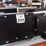 01 ALL IN ONE MARCA HP E 07 MONITORES DE MARCAS E MODELOS DIVERSOS. (NO ESTADO) ATENÇÃO! FAZER A VISITAÇÃO ANTES DE ARREMATAR, NÃO SABEMOS SE FUNCIONA, LEILÃO NÃO TEM GARANTIA E NEM DEVOLUÇÃO, SUJEITO A POSSÍVEIS AVARIAS VISÍVEIS/OCULTAS E/OU AUSÊNCIA DE COMPONENTES.