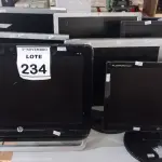 01 ALL IN ONE MARCA HP E 07 MONITORES DE MARCAS E MODELOS DIVERSOS. (NO ESTADO) ATENÇÃO! FAZER A VISITAÇÃO ANTES DE ARREMATAR, NÃO SABEMOS SE FUNCIONA, LEILÃO NÃO TEM GARANTIA E NEM DEVOLUÇÃO, SUJEITO A POSSÍVEIS AVARIAS VISÍVEIS/OCULTAS E/OU AUSÊNCIA DE COMPONENTES.