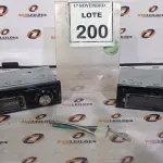 02 APARELHOS DE SOM AUTOMOTIVO. (NO ESTADO) ATENÇÃO! FAZER A VISITAÇÃO ANTES DE ARREMATAR, NÃO SABEMOS SE FUNCIONA, LEILÃO NÃO TEM GARANTIA E NEM DEVOLUÇÃO, SUJEITO A POSSÍVEIS AVARIAS VISÍVEIS/OCULTAS E/OU AUSÊNCIA DE COMPONENTES.