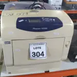 01 IMPRESSORA PHASER 6300. (NO ESTADO) ATENÇÃO! FAZER A VISITAÇÃO ANTES DE ARREMATAR, NÃO SABEMOS SE FUNCIONA, LEILÃO NÃO TEM GARANTIA E NEM DEVOLUÇÃO, SUJEITO A POSSÍVEIS AVARIAS VISÍVEIS/OCULTAS E/OU AUSÊNCIA DE COMPONENTES.