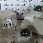 02 CÂMERAS DOME MARCA AVIGILON. (NO ESTADO) ATENÇÃO! FAZER A VISITAÇÃO ANTES DE ARREMATAR, NÃO SABEMOS SE FUNCIONA, LEILÃO NÃO TEM GARANTIA E NEM DEVOLUÇÃO, SUJEITO A POSSÍVEIS AVARIAS VISÍVEIS/OCULTAS E/OU AUSÊNCIA DE COMPONENTES.