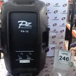 01 CAIXA DE SOM MARCA PZ PRO ÁUDIO. (NO ESTADO) ATENÇÃO! FAZER A VISITAÇÃO ANTES DE ARREMATAR, NÃO SABEMOS SE FUNCIONA. LEILÃO NÃO TEM GARANTIA E NEM DEVOLUÇÃO, SUJEITO A POSSÍVEIS AVARIAS VISÍVEIS/OCULTAS E/OU AUSÊNCIA DE COMPONENTES.