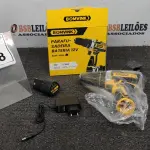 01 PARAFUSADEIRA A BATERIA 12V 2BITS E CARREGADOR.( PRODUTO NOVO). (NO ESTADO) ATENÇÃO! FAZER A VISITAÇÃO ANTES DE ARREMATAR, NÃO SABEMOS SE FUNCIONA, LEILÃO NÃO TEM GARANTIA E NEM DEVOLUÇÃO, SUJEITO A POSSÍVEIS AVARIAS VISÍVEIS/OCULTAS E/OU AUSÊNCIA DE COMPONENTES.
