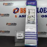 01 CABIDEIRO DE CHÃO SIMPLES. (NO ESTADO) ATENÇÃO! FAZER A VISITAÇÃO ANTES DE ARREMATAR, NÃO SABEMOS SE FUNCIONA, LEILÃO NÃO TEM GARANTIA E NEM DEVOLUÇÃO, SUJEITO A POSSÍVEIS AVARIAS VISÍVEIS/OCULTAS E/OU AUSÊNCIA DE COMPONENTES.