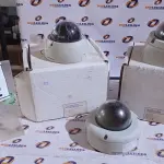 03 CÂMERAS DOME. (NO ESTADO) ATENÇÃO! FAZER A VISITAÇÃO ANTES DE ARREMATAR, NÃO SABEMOS SE FUNCIONA, LEILÃO NÃO TEM GARANTIA E NEM DEVOLUÇÃO, SUJEITO A POSSÍVEIS AVARIAS VISÍVEIS/OCULTAS E/OU AUSÊNCIA DE COMPONENTES.