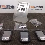 03 PDA MIO DIGI WALKER MODELO P550. (NO ESTADO) ATENÇÃO! FAZER A VISITAÇÃO ANTES DE ARREMATAR, NÃO SABEMOS SE FUNCIONA, LEILÃO NÃO TEM GARANTIA E NEM DEVOLUÇÃO, SUJEITO A POSSÍVEIS AVARIAS VISÍVEIS/OCULTAS E/OU AUSÊNCIA DE COMPONENTES.