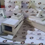 02 CÂMERAS DE MONITORAMENTO MARCA AXIS. (NO ESTADO) ATENÇÃO! FAZER A VISITAÇÃO ANTES DE ARREMATAR, NÃO SABEMOS SE FUNCIONA, LEILÃO NÃO TEM GARANTIA E NEM DEVOLUÇÃO, SUJEITO A POSSÍVEIS AVARIAS VISÍVEIS/OCULTAS E/OU AUSÊNCIA DE COMPONENTES.