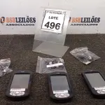 03 PDA MIO DIGI WALKER MODELO P550. (NO ESTADO) ATENÇÃO! FAZER A VISITAÇÃO ANTES DE ARREMATAR, NÃO SABEMOS SE FUNCIONA, LEILÃO NÃO TEM GARANTIA E NEM DEVOLUÇÃO, SUJEITO A POSSÍVEIS AVARIAS VISÍVEIS/OCULTAS E/OU AUSÊNCIA DE COMPONENTES.