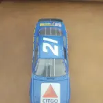 01 ELLIOTT SADLER 21 CITGO FORD TAURUS AZUL 1:32 MODELO DIE-CAST IMAGEM DE CORRIDA,COMPRADAS EM LOJAS DE ANTIGUIDADES DOS EUA.