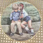 01 RARO PRATO  DECORATIVO "SECRETS" DA ARTISTA  LUCELLE RAAD, COM 22 CM DE DIAMETRO NASCIDA GRÃ-BRETANHA EDIÇÃO LIMITADA APENAS 12,500 OBRAS LANÇADAS , PRODUZIDA PELA MODERN CONCEPTS LTD.EM 1983 PEÇA RARA COMPRADA EM GAREGEM DE ANTIGOS NOS EUA.SUPORTE PARA PRATO NÃO INCLUÍDO NESTA VENDA.    VEJA NAS FOTOS PREÇOS DELE EM OUTROS PAISES PRATOS MUITOS RAROS. (NO ESTADO) ATENÇÃO! FAZER A VISITAÇÃO ANTES DE ARREMATAR, NÃO SABEMOS SE FUNCIONA, LEILÃO NÃO TEM GARANTIA E NEM DEVOLUÇÃO, SUJEITO A POSSÍVEIS AVARIAS VISÍVEIS/OCULTAS E/OU AUSÊNCIA DE COMPONENTES.