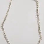 01 CORRENTINHA DE BRAÇOS  DE PRATA 925 21CM ABERTA E 10 CM FECHADA 2G. (NO ESTADO) ATENÇÃO! FAZER A VISITAÇÃO ANTES DE ARREMATAR, NÃO SABEMOS SE FUNCIONA, LEILÃO NÃO TEM GARANTIA E NEM DEVOLUÇÃO, SUJEITO A POSSÍVEIS AVARIAS VISÍVEIS/OCULTAS E/OU AUSÊNCIA DE COMPONENTES.