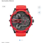 01 RELÓGIO DIESEL DZ 7279 EM ÓTIMO ESTADO PRECISA SÓ COLOCAR BATERIA. (NO ESTADO) ATENÇÃO! FAZER A VISITAÇÃO ANTES DE ARREMATAR, NÃO SABEMOS SE FUNCIONA, LEILÃO NÃO TEM GARANTIA E NEM DEVOLUÇÃO, SUJEITO A POSSÍVEIS AVARIAS VISÍVEIS/OCULTAS E/OU AUSÊNCIA DE COMPONENTES.