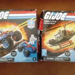 01 LOTE COM DOIS GI JOE COBRA COBRA FANG COM 47 PEÇAS DA HASBRO. GIJOE CONSTRUCTION SET - COBRA FERRET NOVOS NA CAIXA SEM USO, ITEM COMPRADO EM GAREGEM DE ANTIGUIDADES NOS EUA. ITEM DE COLEÇÃO. (NO ESTADO) ATENÇÃO! FAZER A VISITAÇÃO ANTES DE ARREMATAR, NÃO SABEMOS SE FUNCIONA, LEILÃO NÃO TEM GARANTIA E NEM DEVOLUÇÃO, SUJEITO A POSSÍVEIS AVARIAS VISÍVEIS/OCULTAS E/OU AUSÊNCIA DE COMPONENTES.