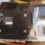 01 DESFILIBRADOR DÉA E UM MEDIDOR DE PRESSÃO PARADOS A MUITO TEMPO SEM TEST. (NO ESTADO) ATENÇÃO! FAZER A VISITAÇÃO ANTES DE ARREMATAR, NÃO SABEMOS SE FUNCIONA, LEILÃO NÃO TEM GARANTIA E NEM DEVOLUÇÃO, SUJEITO A POSSÍVEIS AVARIAS VISÍVEIS/OCULTAS E/OU AUSÊNCIA DE COMPONENTES.