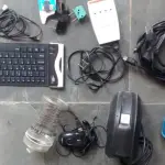 01 LOTE DIVERSOS ITEM ELÉTRICOS E INFORMÁTICAS ALGUNS TESTADOS E FUNCIONANDO NEM TODOS FORAM TESTADOS. (NO ESTADO) ATENÇÃO! FAZER A VISITAÇÃO ANTES DE ARREMATAR, NÃO SABEMOS SE FUNCIONA, LEILÃO NÃO TEM GARANTIA E NEM DEVOLUÇÃO, SUJEITO A POSSÍVEIS AVARIAS VISÍVEIS/OCULTAS E/OU AUSÊNCIA DE COMPONENTES.