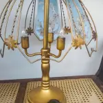 01 ABAJUR ANTIGO EM BRONZE COM 50 CM DE ALTURA. (NO ESTADO) ATENÇÃO! FAZER A VISITAÇÃO ANTES DE ARREMATAR, NÃO SABEMOS SE FUNCIONA, LEILÃO NÃO TEM GARANTIA E NEM DEVOLUÇÃO, SUJEITO A POSSÍVEIS AVARIAS VISÍVEIS/OCULTAS E/OU AUSÊNCIA DE COMPONENTES.