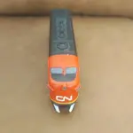 01 LOCOMOTIVA BACHMANN 400508 HO EMD F9 CANADIAN NATIONAL (CN) 9162 ANALOG DC BELA PEÇA E RARA. ITEM COMPRADO EM GARAGENS DE ANTIGUIDADES NOS EUA. (NO ESTADO) ATENÇÃO! FAZER A VISITAÇÃO ANTES DE ARREMATAR, NÃO SABEMOS SE FUNCIONA, LEILÃO NÃO TEM GARANTIA E NEM DEVOLUÇÃO, SUJEITO A POSSÍVEIS AVARIAS VISÍVEIS/OCULTAS E/OU AUSÊNCIA DE COMPONENTES.