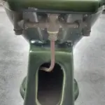 01 BIDÊ PORCELANA ANTIGO VERDE ESCURO MESCLADO VERDE-ESCURO COMPLETO. (NO ESTADO) ATENÇÃO! FAZER A VISITAÇÃO ANTES DE ARREMATAR, NÃO SABEMOS SE FUNCIONA, LEILÃO NÃO TEM GARANTIA E NEM DEVOLUÇÃO, SUJEITO A POSSÍVEIS AVARIAS VISÍVEIS/OCULTAS E/OU AUSÊNCIA DE COMPONENTES.