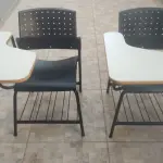 01 LOTE CONTENDO 10 CADEIRAS UNIVERSITÁRIAS  BEM REFORÇADAS  ÓTIMO ESTADO. (NO ESTADO) ATENÇÃO! FAZER A VISITAÇÃO ANTES DE ARREMATAR, NÃO SABEMOS SE FUNCIONA, LEILÃO NÃO TEM GARANTIA E NEM DEVOLUÇÃO, SUJEITO A POSSÍVEIS AVARIAS VISÍVEIS/OCULTAS E/OU AUSÊNCIA DE COMPONENTES.