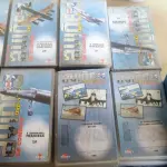 01 COLEÇÃO AVIÕES DE COMBATE COM LIVROS E FITAS E COLEÇÃO COUSTEAU. (NO ESTADO) ATENÇÃO! FAZER A VISITAÇÃO ANTES DE ARREMATAR, NÃO SABEMOS SE FUNCIONA, LEILÃO NÃO TEM GARANTIA E NEM DEVOLUÇÃO, SUJEITO A POSSÍVEIS AVARIAS VISÍVEIS/OCULTAS E/OU AUSÊNCIA DE COMPONENTES.