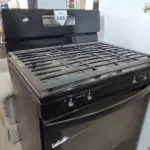 01 FOGÃO WHIRLPOOL 127VOLTS. (NO ESTADO EM QUE SE ENCONTRA. SUJEITO A AVARIAS OCULTAS/VISÍVEIS.) BJ7229P