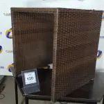 01 MESA DE JARDIM. (NO ESTADO EM QUE SE ENCONTRA. SUJEITO A AVARIAS OCULTAS/VISÍVEIS.) BH1642F