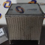 01 MESA DE CANTO DE JARDIM. (NO ESTADO EM QUE SE ENCONTRA. SUJEITO A AVARIAS OCULTAS/VISÍVEIS.) BH1671E