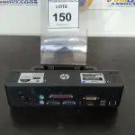 01 DOCKING STATION HP. (NO ESTADO EM QUE SE ENCONTRA. SUJEITO A AVARIAS OCULTAS/VISÍVEIS.) CNU343X6KN