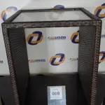 01 MESA DE JARDIM. (NO ESTADO EM QUE SE ENCONTRA. SUJEITO A AVARIAS OCULTAS/VISÍVEIS.) BH1585D