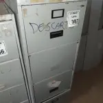 01 ARQUIVO DE AÇO COM 04 GAVETAS. (NO ESTADO) ATENÇÃO! FAZER A VISITAÇÃO ANTES DE ARREMATAR, NÃO SABEMOS SE FUNCIONA, LEILÃO NÃO TEM GARANTIA E NEM DEVOLUÇÃO, SUJEITO A POSSÍVEIS AVARIAS VISÍVEIS/OCULTAS E/OU AUSÊNCIA DE COMPONENTES.