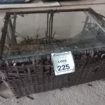 01 MESA DE JARDIM AV1590V (NO ESTADO EM QUE SE ENCONTRA. SUJEITO A AVARIAS OCULTAS/VISÍVEIS.)
