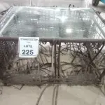 01 MESA DE JARDIM AV1590V (NO ESTADO EM QUE SE ENCONTRA. SUJEITO A AVARIAS OCULTAS/VISÍVEIS.)