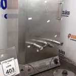 01 CAFETEIRA INDUSTRIAL EM INOX MARCA MARCHESONI. (NO ESTADO) ATENÇÃO! FAZER A VISITAÇÃO ANTES DE ARREMATAR, NÃO SABEMOS SE FUNCIONA, LEILÃO NÃO TEM GARANTIA E NEM DEVOLUÇÃO, SUJEITO A POSSÍVEIS AVARIAS VISÍVEIS/OCULTAS E/OU AUSÊNCIA DE COMPONENTES.