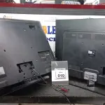 01 TV 40’’ MARCA SONY E 01 TV 42’’ MARCA PHILCO PARA RETIRADA DE PEÇAS. (NO ESTADO) ATENÇÃO! FAZER A VISITAÇÃO ANTES DE ARREMATAR, NÃO SABEMOS SE FUNCIONA, LEILÃO NÃO TEM GARANTIA E NEM DEVOLUÇÃO, SUJEITO A POSSÍVEIS AVARIAS VISÍVEIS/OCULTAS E/OU AUSÊNCIA DE COMPONENTES.