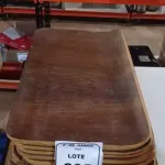 20 PLACAS DE MADEIRA. (NO ESTADO) ATENÇÃO! FAZER A VISITAÇÃO ANTES DE ARREMATAR, NÃO SABEMOS SE FUNCIONA, LEILÃO NÃO TEM GARANTIA E NEM DEVOLUÇÃO, SUJEITO A POSSÍVEIS AVARIAS VISÍVEIS/OCULTAS E/OU AUSÊNCIA DE COMPONENTES.