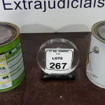 01 LATA DE TINTA ACRÍLICA STANDARD FOSCO 3,6L INTERIOR/EXTERIOR MARCA GLASURIT E 01 LATA DE TINTA ACRÍLICA FOSCO CAMURÇA 3,6L INTERIOR/EXTERIOR MARCA GLASURIT. (NO ESTADO) ATENÇÃO! FAZER A VISITAÇÃO ANTES DE ARREMATAR, NÃO SABEMOS SE FUNCIONA, LEILÃO NÃO TEM GARANTIA E NEM DEVOLUÇÃO, SUJEITO A POSSÍVEIS AVARIAS VISÍVEIS/OCULTAS E/OU AUSÊNCIA DE COMPONENTES.