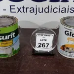 01 LATA DE TINTA ACRÍLICA STANDARD FOSCO 3,6L INTERIOR/EXTERIOR MARCA GLASURIT E 01 LATA DE TINTA ACRÍLICA FOSCO CAMURÇA 3,6L INTERIOR/EXTERIOR MARCA GLASURIT. (NO ESTADO) ATENÇÃO! FAZER A VISITAÇÃO ANTES DE ARREMATAR, NÃO SABEMOS SE FUNCIONA, LEILÃO NÃO TEM GARANTIA E NEM DEVOLUÇÃO, SUJEITO A POSSÍVEIS AVARIAS VISÍVEIS/OCULTAS E/OU AUSÊNCIA DE COMPONENTES.