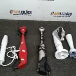 01 DISPOSITIVO DE TERAPIA DE ALTA FREQUÊNCIA E 03 MIXERS COM ACESSÓRIOS DE MARCAS E MODELOS DIVERSOS. (NO ESTADO) ATENÇÃO! FAZER A VISITAÇÃO ANTES DE ARREMATAR, NÃO SABEMOS SE FUNCIONA, LEILÃO NÃO TEM GARANTIA E NEM DEVOLUÇÃO, SUJEITO A POSSÍVEIS AVARIAS VISÍVEIS/OCULTAS E/OU AUSÊNCIA DE COMPONENTES.