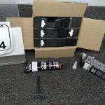 12 BISNAGAS DE ADESIVO DE SILICONE NEUTRO DE 70G MARCA ORBI QUÍMICA. (NO ESTADO) ATENÇÃO! FAZER A VISITAÇÃO ANTES DE ARREMATAR, NÃO SABEMOS SE FUNCIONA, LEILÃO NÃO TEM GARANTIA E NEM DEVOLUÇÃO, SUJEITO A POSSÍVEIS AVARIAS VISÍVEIS/OCULTAS E/OU AUSÊNCIA DE COMPONENTES.