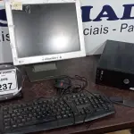 01 CPU INFORWAY 4GB HD 500, 01 MOUSE, 01 TECLADO, 01BASE DE CPU, 01 CABO DE FORÇA E 01 MONITOR MARCA LG. (NO ESTADO) ATENÇÃO! FAZER A VISITAÇÃO ANTES DE ARREMATAR, NÃO SABEMOS SE FUNCIONA. LEILÃO NÃO TEM GARANTIA E NEM DEVOLUÇÃO, SUJEITO A POSSÍVEIS AVARIAS VISÍVEIS/OCULTAS E/OU AUSÊNCIA DE COMPONENTES.