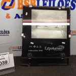 01 REFLETOR 400W MARCA EXPOLUMEN. (NO ESTADO) ATENÇÃO! FAZER A VISITAÇÃO ANTES DE ARREMATAR, NÃO SABEMOS SE FUNCIONA, LEILÃO NÃO TEM GARANTIA E NEM DEVOLUÇÃO, SUJEITO A POSSÍVEIS AVARIAS VISÍVEIS/OCULTAS E/OU AUSÊNCIA DE COMPONENTES.