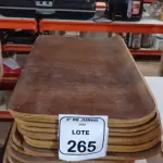 20 PLACAS DE MADEIRA. (NO ESTADO) ATENÇÃO! FAZER A VISITAÇÃO ANTES DE ARREMATAR, NÃO SABEMOS SE FUNCIONA, LEILÃO NÃO TEM GARANTIA E NEM DEVOLUÇÃO, SUJEITO A POSSÍVEIS AVARIAS VISÍVEIS/OCULTAS E/OU AUSÊNCIA DE COMPONENTES.