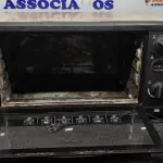 01 FORNO DE EMBUTIR 60L 220V MARCA BEST. (NO ESTADO) ATENÇÃO! FAZER A VISITAÇÃO ANTES DE ARREMATAR, NÃO SABEMOS SE FUNCIONA, LEILÃO NÃO TEM GARANTIA E NEM DEVOLUÇÃO, SUJEITO A POSSÍVEIS AVARIAS VISÍVEIS/OCULTAS E/OU AUSÊNCIA DE COMPONENTES.