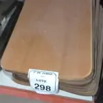 20 PLACAS DE MADEIRA. (NO ESTADO) ATENÇÃO! FAZER A VISITAÇÃO ANTES DE ARREMATAR, NÃO SABEMOS SE FUNCIONA, LEILÃO NÃO TEM GARANTIA E NEM DEVOLUÇÃO, SUJEITO A POSSÍVEIS AVARIAS VISÍVEIS/OCULTAS E/OU AUSÊNCIA DE COMPONENTES.