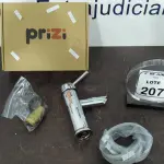 01 TORNEIRA MISTURADOR MARCA PRIZI COM ACESSÓRIOS. (NO ESTADO) ATENÇÃO! FAZER A VISITAÇÃO ANTES DE ARREMATAR, NÃO SABEMOS SE FUNCIONA, LEILÃO NÃO TEM GARANTIA E NEM DEVOLUÇÃO, SUJEITO A POSSÍVEIS AVARIAS VISÍVEIS/OCULTAS E/OU AUSÊNCIA DE COMPONENTES.