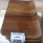 20 PLACAS DE MADEIRA. (NO ESTADO) ATENÇÃO! FAZER A VISITAÇÃO ANTES DE ARREMATAR, NÃO SABEMOS SE FUNCIONA, LEILÃO NÃO TEM GARANTIA E NEM DEVOLUÇÃO, SUJEITO A POSSÍVEIS AVARIAS VISÍVEIS/OCULTAS E/OU AUSÊNCIA DE COMPONENTES.