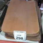 20 PLACAS DE MADEIRA. (NO ESTADO) ATENÇÃO! FAZER A VISITAÇÃO ANTES DE ARREMATAR, NÃO SABEMOS SE FUNCIONA, LEILÃO NÃO TEM GARANTIA E NEM DEVOLUÇÃO, SUJEITO A POSSÍVEIS AVARIAS VISÍVEIS/OCULTAS E/OU AUSÊNCIA DE COMPONENTES.